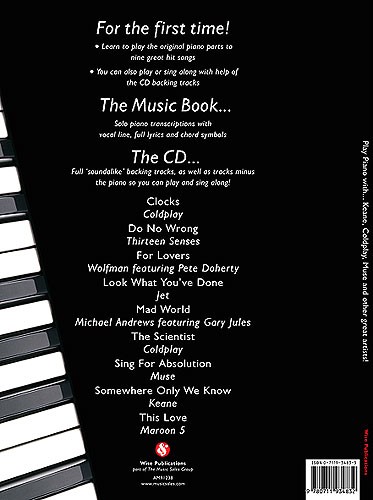 Play Piano With... Keane, Coldplay, Muse And Other Great Artists!