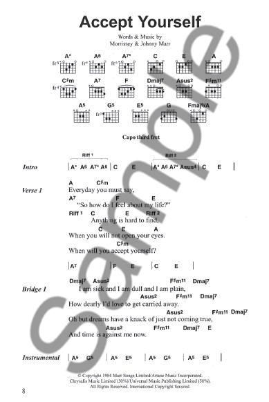 The Smiths: Complete Chord Songbook