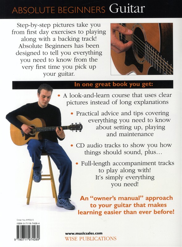 Absolute Beginners: Guitar - Book One