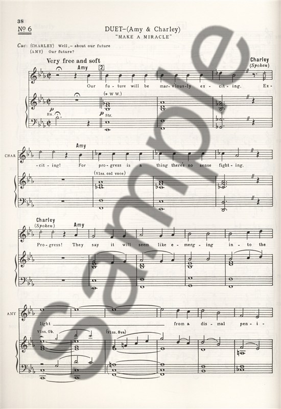 Where's Charley?: Vocal Score