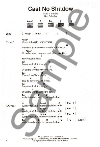 Oasis: The Chord Songbook
