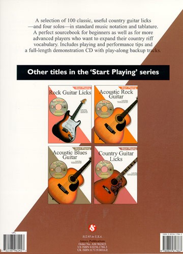 Start Playing: Country Guitar Licks