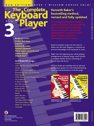 The Complete Keyboard Player: Book 3 With CD (Revised Edition)