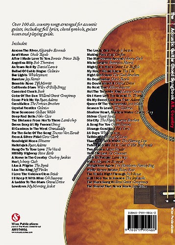 The Big Acoustic Guitar Chord Songbook: Alt.Country