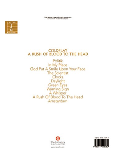 Coldplay: A Rush Of Blood To The Head (TAB)