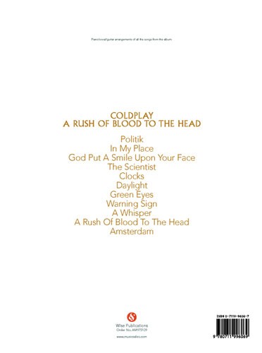 Coldplay: A Rush Of Blood To The Head (PVG)