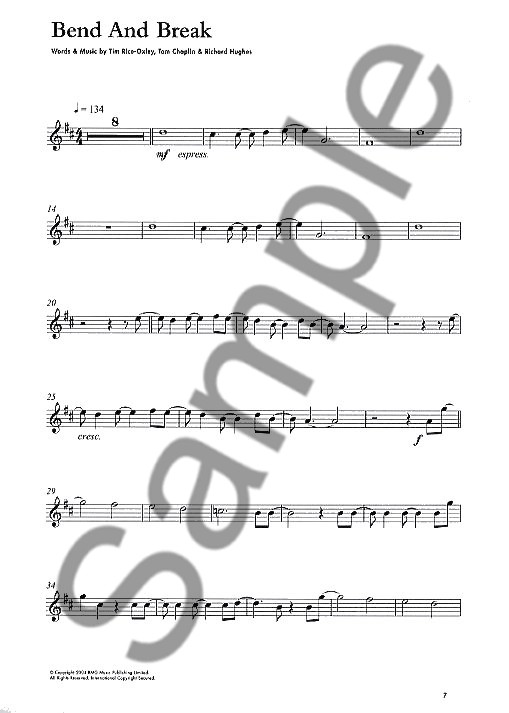 Guest Spot: Playalong Keane 'Hopes And Fears' For Alto Saxophone