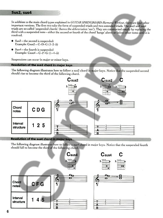 Guitar Springboard: Advanced Harmonic Workout