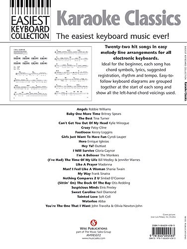 Easiest Keyboard Collection: Karaoke Hits