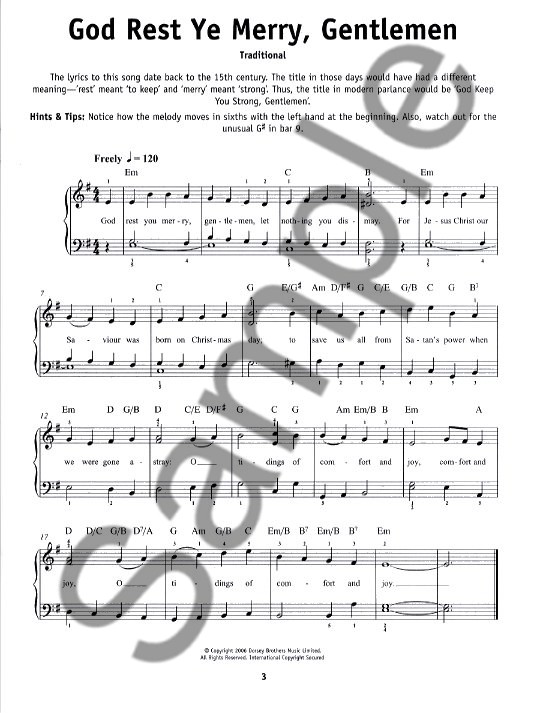 Really Easy Piano: Christmas Carols