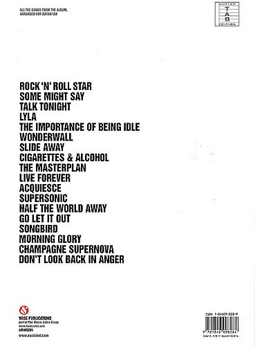 Oasis: Stop The Clocks (TAB)