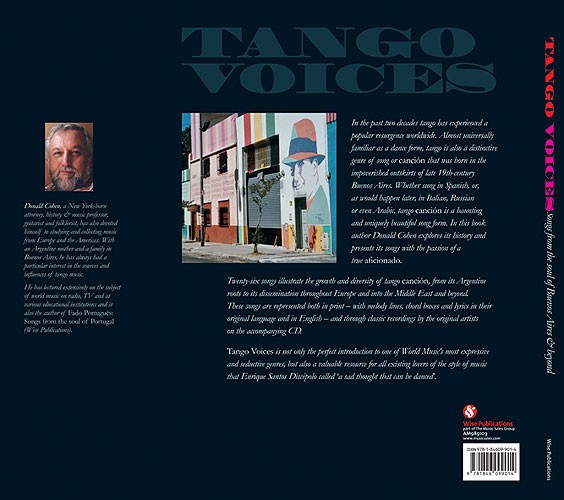 Tango Voices - Songs From The Soul Of Buenos Aires And Beyond (Hardback)