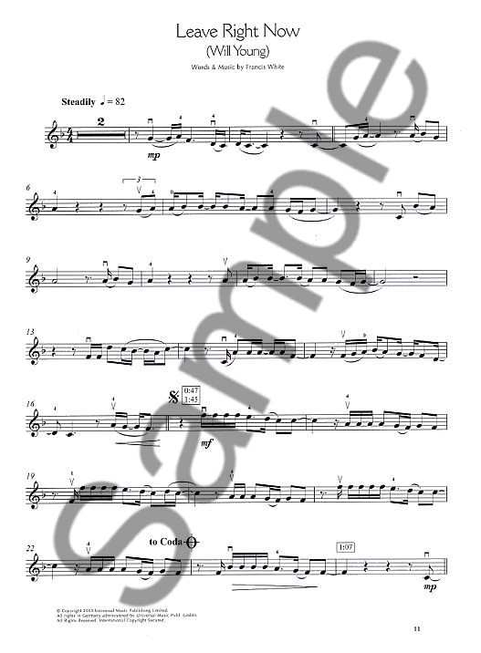 Solo Début Series: Easy Violin Solos: Playalong Pop Hits (Book/CD)