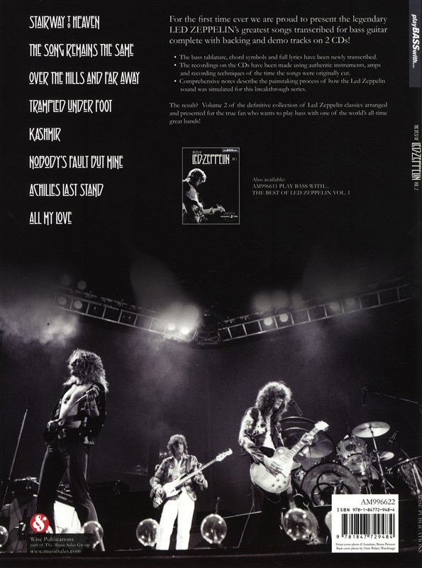 Play Bass With... The Best Of Led Zeppelin - Volume 2