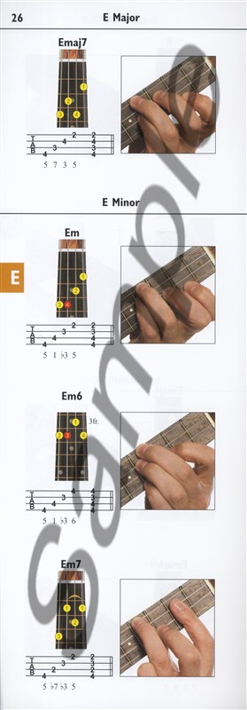 Ukulele Case Chord Book - Full Colour