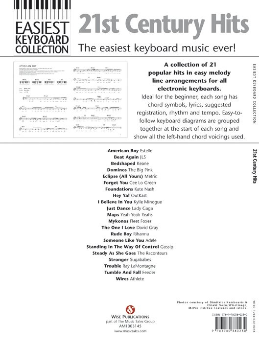 Easiest Keyboard Collection: 21st Century Hits