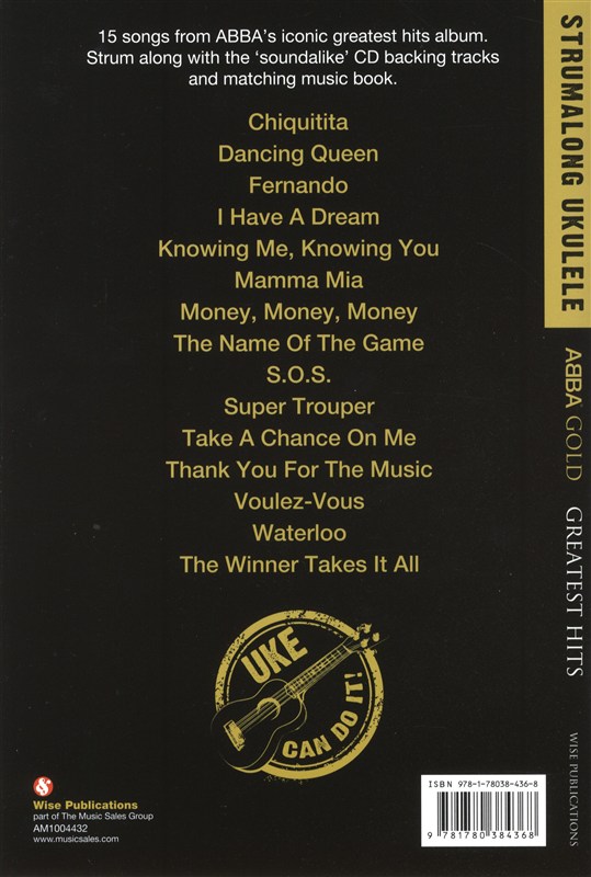 Strumalong Ukulele: Selections From ABBA Gold