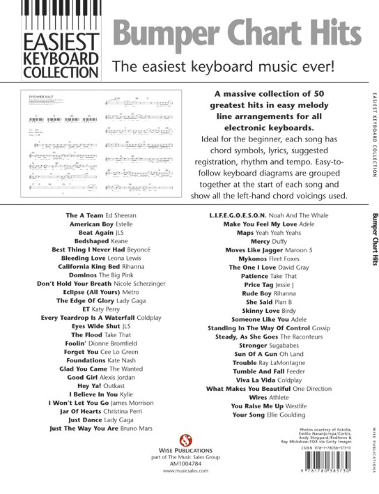 Easiest Keyboard Collection: Bumper Chart Hits