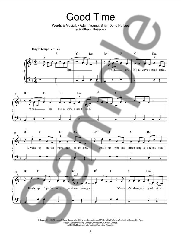 Chart Hits Now! How We Do... Plus 11 More Top Hits (Easy Piano