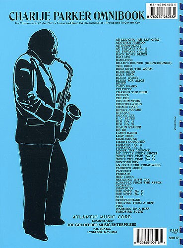 Charlie Parker Omnibook (C Instruments)