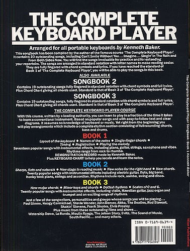 The Complete Keyboard Player: Songbook 1