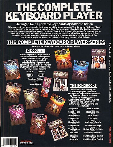 The Complete Keyboard Player: Songbook 2