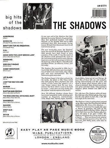 Big Hits Of The Shadows