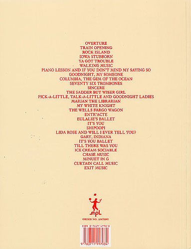 The Music Man: Vocal Score