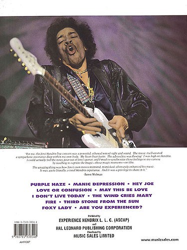 Jimi Hendrix: Are You Experienced (Band Score)