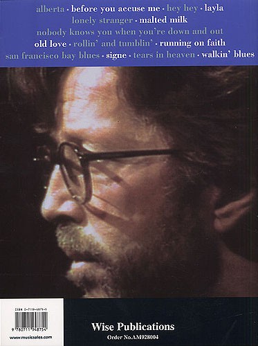 Eric Clapton: Unplugged E-Z Play Guitar