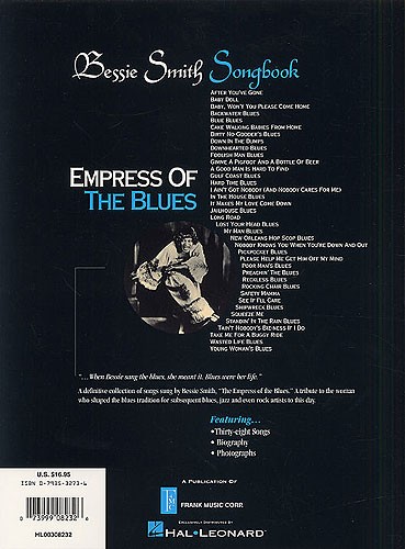 Bessie Smith Songbook: Empress Of The Blues