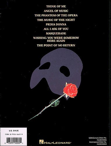 The Phantom Of The Opera: Piano Solos