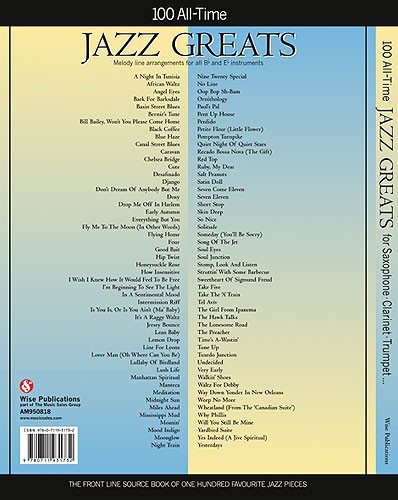 100 All Time Jazz Greats