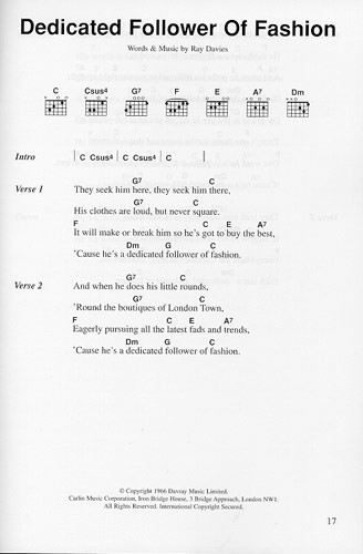 The Kinks: The Chord Songbook