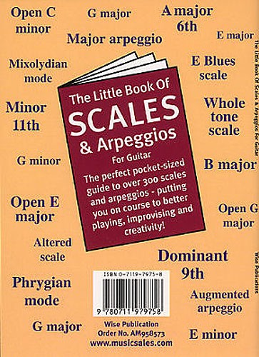 The Little Book Of Scales And Arpeggios For Guitar