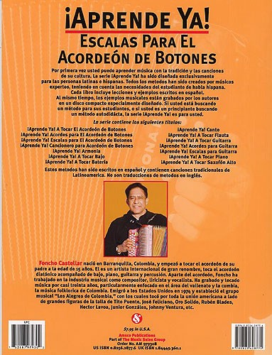 Aprende Ya! Escalas Para El Acordeon De Botones