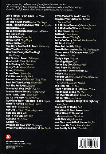 The Big Guitar Chord Songbook: Classic Rock 2