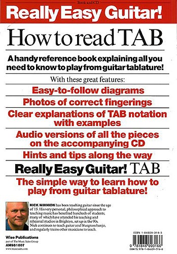 Really Easy Guitar! How To Read TAB