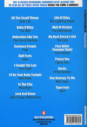 4 Chord Songbook: Favourite Hits