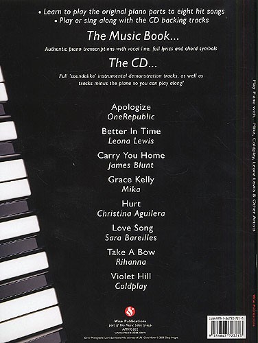 Play Piano With Mika, Coldplay, Leona Lewis And Other Artists (Book And CD)