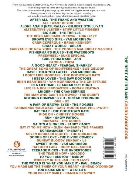 The Best Of Ireland Chord Songbook