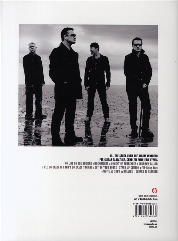 U2: No Line On The Horizon (TAB)