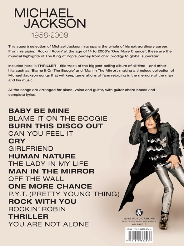 Michael Jackson: 1958 To 2009