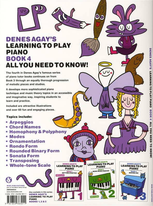 Denes Agay's Learning To Play Piano - Book 4 - All You Need To Know