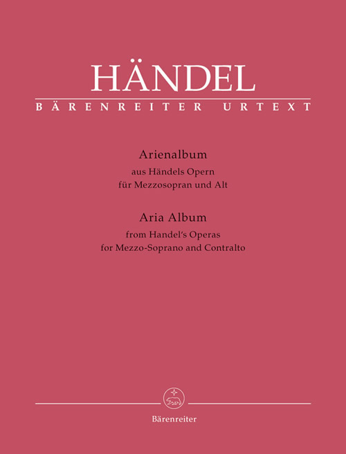 Georg Friedrich Hndel: Aria Albums from Handel's Operas. Mezzo-Soprano and Cont