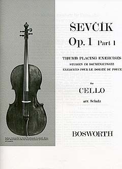 Sevcik Cello Studies Op.1 Part 1: Thumb Placing Exercises