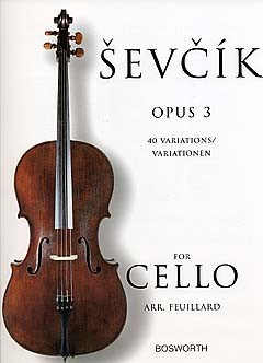 Otakar Sevcik: Cello Studies - 40 Variations Op.3