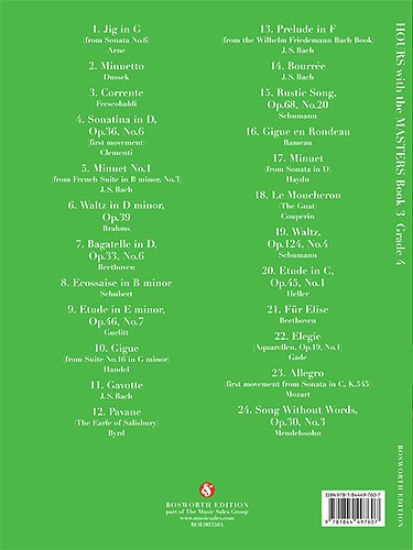Dorothy Bradley: Hours With The Masters Book 3 (Grade 4)