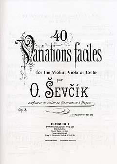 Sevcik Violin Studies: 40 Variations Piano Accompaniment