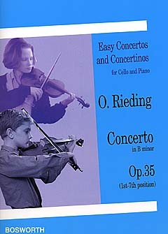 Oskar Rieding: Concerto In B Minor Op.35 (Cello And Piano)